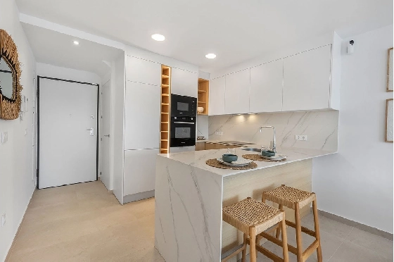 Penthouse Apartment in Los Alcazares zu verkaufen, Wohnfläche 137 m², Zustand Erstbezug, 2 Schlafzimmer, 2 Badezimmer, Pool, ref.: HA-LAN-436-A04-14