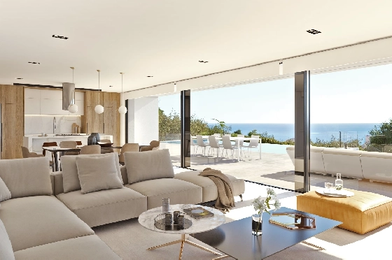 Villa in Benitachell(Cumbre del Sol) zu verkaufen, Wohnfläche 313 m², Grundstück 1338 m², 4 Schlafzimmer, 6 Badezimmer, Pool, ref.: VA-21558-8
