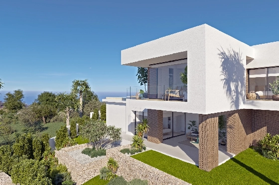 Villa in Benitachell(Cumbre del Sol) zu verkaufen, Wohnfläche 253 m², Grundstück 951 m², 3 Schlafzimmer, 4 Badezimmer, Pool, ref.: VA-22477-3