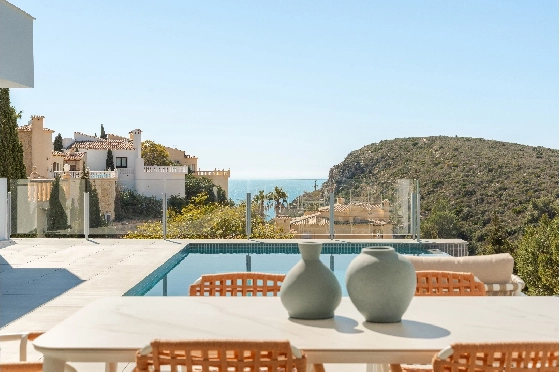 Villa in Benitachell(Cumbre del Sol) zu verkaufen, Wohnfläche 142 m², Grundstück 956 m², 3 Schlafzimmer, 3 Badezimmer, Pool, ref.: VA-22965-38