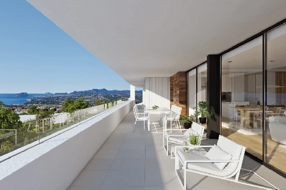 Villa in Benitachell(Cumbre del Sol) zu verkaufen, Wohnfläche 267 m², Grundstück 963 m², 3 Schlafzimmer, 4 Badezimmer, Pool, ref.: VA-23300-5