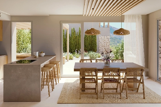 Villa in Lliber(Vall de Pop) zu verkaufen, Wohnfläche 165 m², Grundstück 439 m², 3 Schlafzimmer, 3 Badezimmer, Pool, ref.: VA-23426-12
