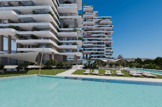 Apartment in Calpe(Calpe) zu verkaufen, Wohnfläche 91 m², 2 Schlafzimmer, 2 Badezimmer, Pool, ref.: VA-EBB18-6
