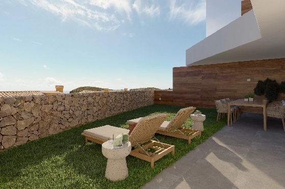 Apartment in Benitachell(Cumbre del Sol) zu verkaufen, Wohnfläche 105 m², 3 Schlafzimmer, 2 Badezimmer, Pool, ref.: VA-PG069-39