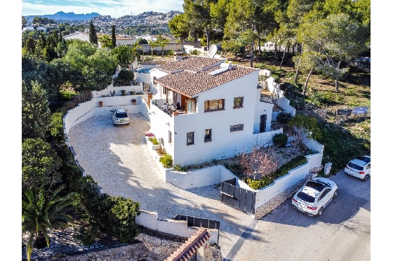 Villa in Moraira zu verkaufen, Wohnfläche 285 m², Baujahr 2015, Klimaanlage, Grundstück 960 m², 4 Schlafzimmer, 3 Badezimmer, Pool, ref.: AM-12646DR-5