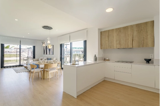 Apartment in Torrevieja(La Mata, Torrevieja, Costa Blanca) zu verkaufen, Wohnfläche 65 m², Grundstück 92 m², 2 Schlafzimmer, 2 Badezimmer, Pool, ref.: TW-EDEN-BEACH-12-11