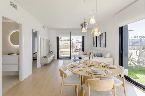 Apartment in Torrevieja(La Mata, Torrevieja, Costa Blanca) zu verkaufen, Wohnfläche 65 m², Grundstück 92 m², 2 Schlafzimmer, 2 Badezimmer, Pool, ref.: TW-EDEN-BEACH-12-7