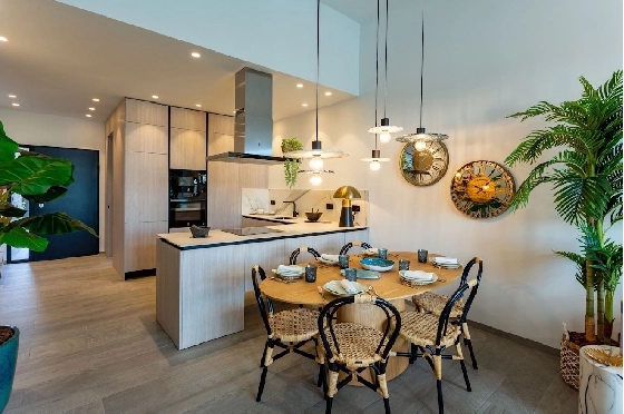 Doppelhaushälfte in Algorfa zu verkaufen, Wohnfläche 200 m², Zustand Erstbezug, Klimaanlage, Grundstück 450 m², 3 Schlafzimmer, 2 Badezimmer, Pool, ref.: HA-ARN-115-D01-8