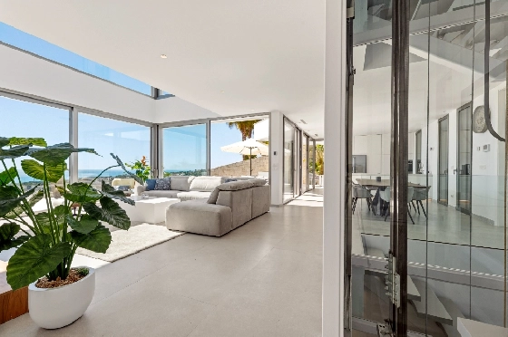 Villa in Moraira zu verkaufen, Wohnfläche 370 m², Baujahr 2022, Klimaanlage, Grundstück 813 m², 4 Schlafzimmer, 4 Badezimmer, Pool, ref.: AM-12683DR-34