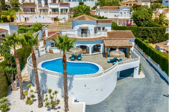 Villa in Moraira zu verkaufen, Wohnfläche 290 m², Baujahr 2003, + Ofen, Klimaanlage, Grundstück 847 m², 3 Schlafzimmer, 3 Badezimmer, Pool, ref.: AM-12692DR-3