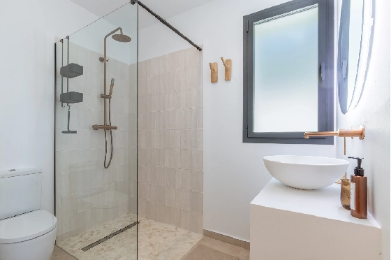 Villa in Moraira zu verkaufen, Wohnfläche 347 m², Baujahr 2025, Klimaanlage, Grundstück 852 m², 4 Schlafzimmer, 5 Badezimmer, Pool, ref.: AM-12704DA-30