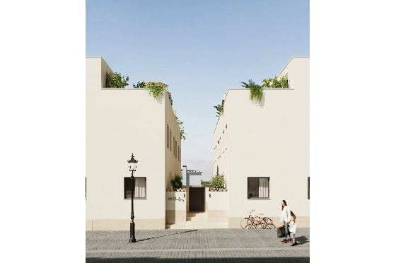Reihenhaus-Mitte in Els Poblets zu verkaufen, Wohnfläche 93 m², Grundstück 51 m², 3 Schlafzimmer, 2 Badezimmer, ref.: IV-SV12-7