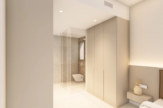 Etagen Apartment in Los Alcazares zu verkaufen, Wohnfläche 100 m², Zustand Erstbezug, Klimaanlage, 3 Schlafzimmer, 2 Badezimmer, Pool, ref.: HA-LAN-480-A03-14