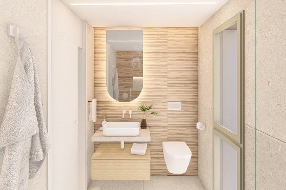 Penthouse Apartment in Los Alcazares zu verkaufen, Wohnfläche 177 m², Zustand Erstbezug, Klimaanlage, 3 Schlafzimmer, 2 Badezimmer, Pool, ref.: HA-LAN-480-A04-20