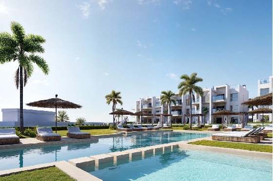 Penthouse Apartment in Los Alcazares zu verkaufen, Wohnfläche 177 m², Zustand Erstbezug, Klimaanlage, 3 Schlafzimmer, 2 Badezimmer, Pool, ref.: HA-LAN-480-A04-4