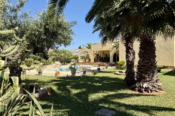 Villa in Els Poblets zu verkaufen, Wohnfläche 383 m², Baujahr 2002, Zustand gepflegt, + Fussbodenheizung, Klimaanlage, Grundstück 1821 m², 3 Schlafzimmer, 3 Badezimmer, Pool, ref.: RG-1126-30
